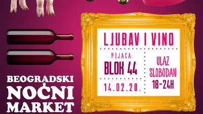 "Ljubav i vino" na pijaci "Blok 44"
